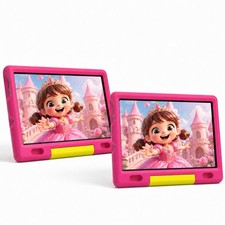 AEEZO 10 in Kids Tablet 1280 800 Touchscreen 32GB Android 13 Quad Core 2pcs Pink