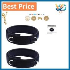 Neoprene Fitness Thigh Straps for Training – Adjustable, Sturdy, Anti-slip, B...