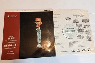 CLAUDIO ARRAU SAX 2380 Tchaikovsky Piano Concerto No.1 LP NM STEREO