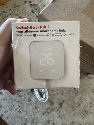 SwitchBot Hub 2 (2nd Gen) Wi-Fi Thermometer Hygrometer IR Remote