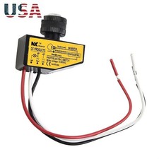 Automatic Light Sensor Control Switch DC8-50V Photocell Light Switch Replacement