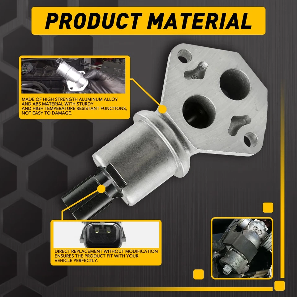 Nueva válvula de control de aire de ralentí de inyección de combustible para Ford Ranger 2003-2008 # 1F2120660A Foto 3 de 4