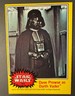 1977 Topps Star Wars #183 David Prowse as Darth Vader Yellow