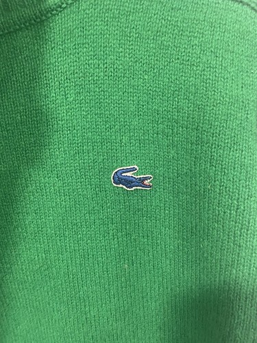 Vintage IZOD Lacoste Wollpullover grün Größe 20 - Bild 3 von 8