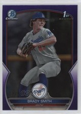 2023 Bowman Draft Chrome Purple Refractor 77/250 Brady Smith #BDC-109 0w27