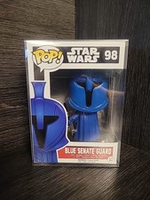 Funko Pop Star Wars Senate Guard Blue Underground Toys 98 ?No StIcKeR? See Photo