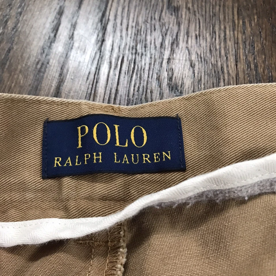 Pantalones Cortos Polo Ralph Lauren Para Hombre 36 Beige Estampado Completo Pony AOP Calce Clásico 9" Foto 3 de 4