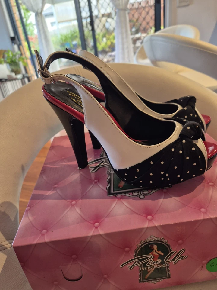 Gorgeous  Pinup Shoes Size 6 — 第 2/4 张图片