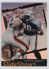 2000 Leaf Rookies & Stars SlideShow Studio 12/25 Jevon Kearse #S 58 yj7
