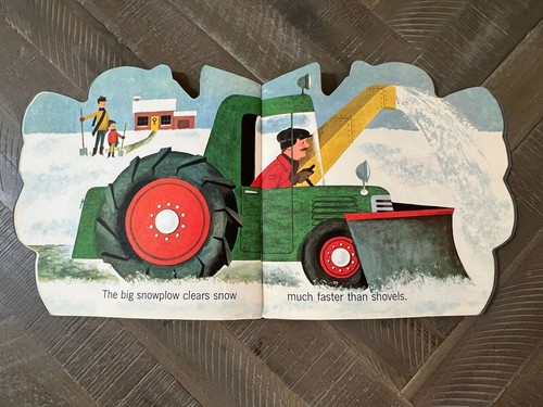 1965 A Golden Shape Book #5919 THE SNOWMAN BOOK 29c - Foto 10 di 14