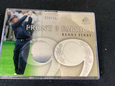 2004 SP SIGNATURE GOLF FRONT 9 FABRICS KENNY PERRY