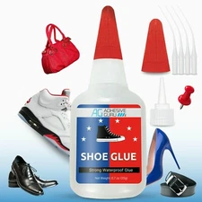 Adhesive Guru Professional Shoe Glue (0.7 oz), Shoe Sole Repair, Ultimate Shoe
