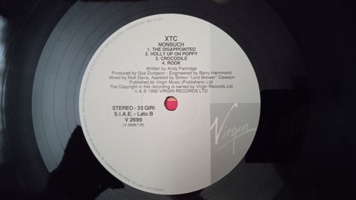 XTC "Nonsuch" 2 LP Virgin Records V2699 Italy Press 1992 - Foto 10 di 12