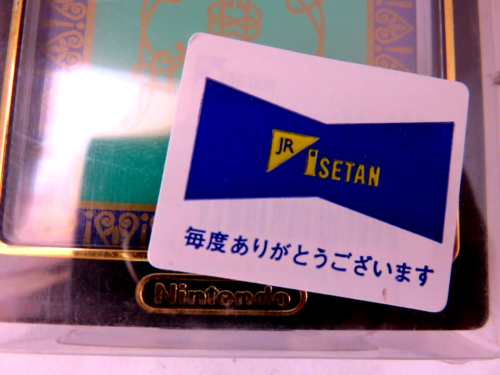 Nintendo Playing Cards Deck Japan Collectible Poker Games Sealed Japanese Case