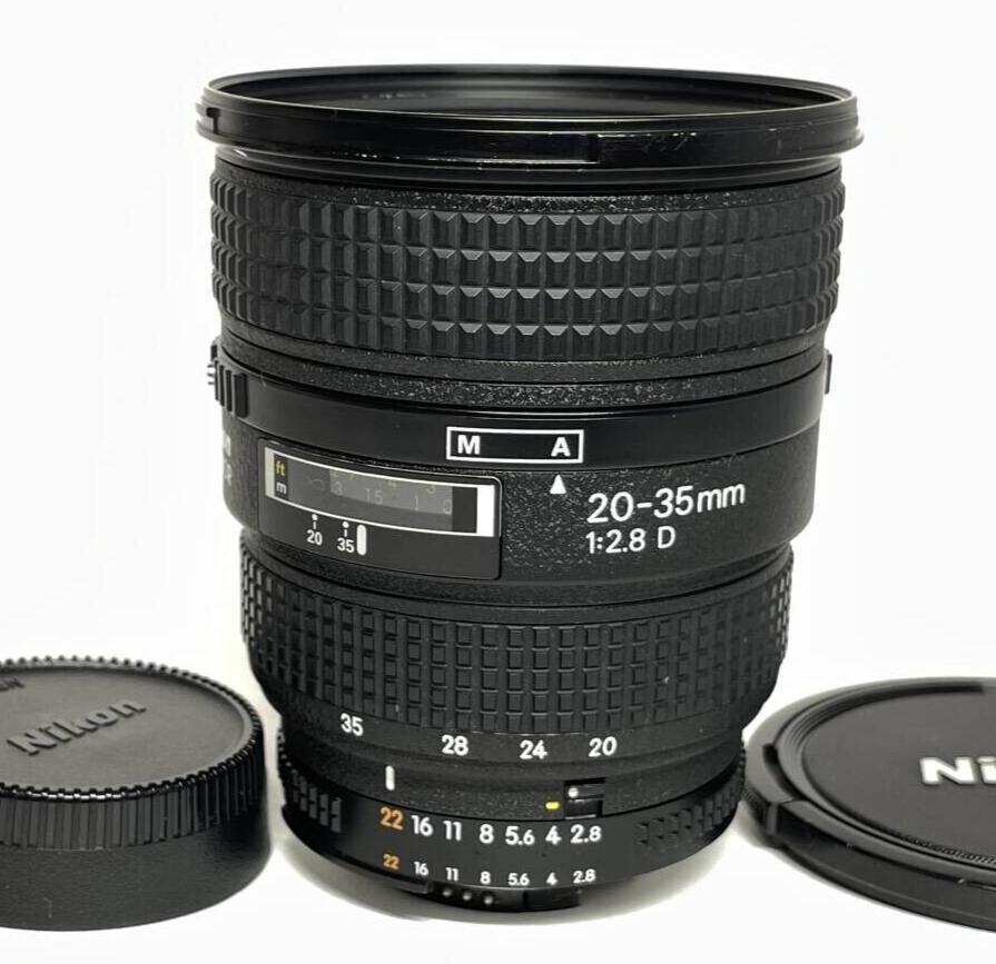 N.MINT NIKON AF NIKKOR 20-35mm F2.8D wide-angle zoom Lens from 