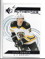 2018-19 SP Hockey Blue Rookie Authentics #115 Ryan Donato