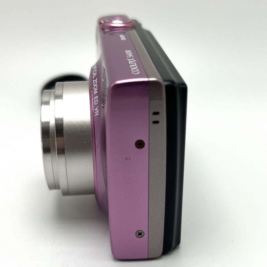 Excellent ] Nikon COOLPIX S6100 Compact Digital Camera Pink