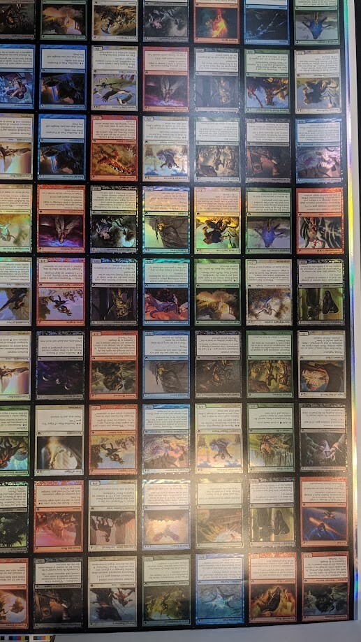 Magic MTG Uncut Sheet of FOIL Common Cards - MTG Journey