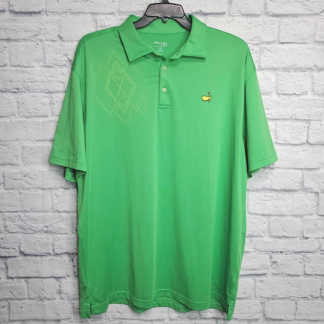 masters green performance tech golf shirt