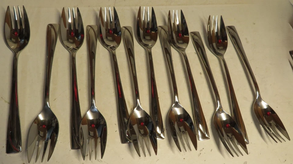12 LENOX 不锈钢餐具 Middleton Spoonik Spork 不锈钢 18/10 已停产 — 第 3/4 张图片