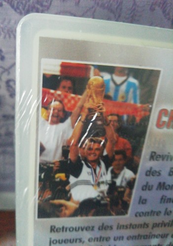 Les Bleus" Champion du Monde" 1998 , K7 VHS, couleur 2h55, 1999, Scellée - Photo 3/4
