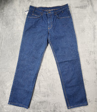 NWT Tyndale Jeans Men 36x32 Straight FR Dark Wash Denim Arc Workwear Made USA