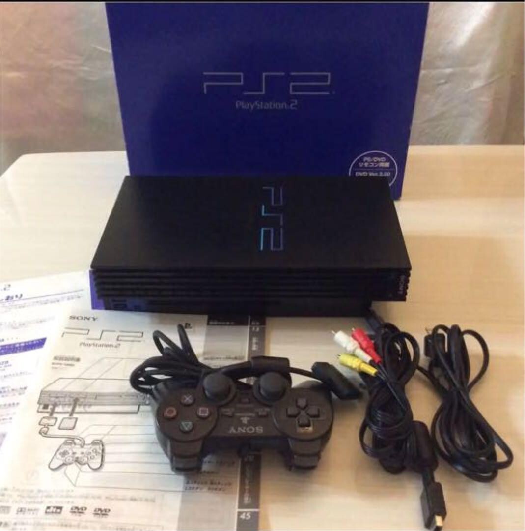 SONY PlayStation2 PS2 Game Home Console Boxed Black SCPH-18000