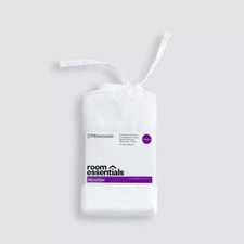 Microfiber White King Pillowcase Set - Room Essentials