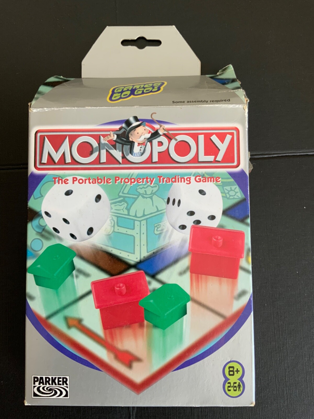 Travel Monopoly Board Game - Games To Go - Travel Size - Complete
