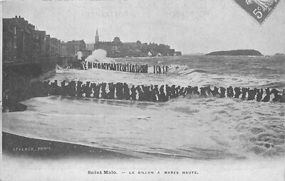 35 SAINT MALO, die Flutfähre 1903