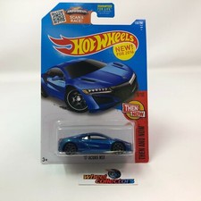 '17 Acura NSX #108 * BLUE * 2016 Hot Wheels * WC10