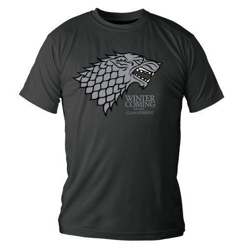 GAME OF THRONES T-Shirt Logo STARK Taille M