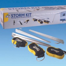 AWNING STORM TIE DOWN KIT CARAVAN VW CAMPER BONGO MOTORHOME WINDOUT TENT GAZEBO