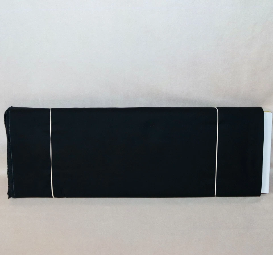 Kona Solids Black Cotton Fabric 1/4 Yard 9” X 44” Brand New - Image 2 of 4