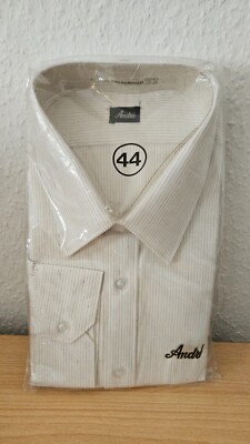 Hemd für Mäner - weiß - Größe 44