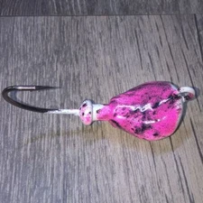 10 SPARKIE BLACKFISH JIGS  **WHITE PINK BLACK **Jigs Heads Tautog  T&A Jig TOG 