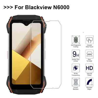 2PCS BLACKVIEW N6000 N6000SE Tempered Glass Cover Saver Guard Screen Protector