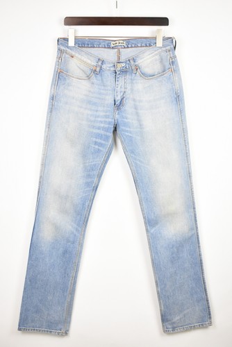 ACNE Jeans Max / Portobello Jeans Men's W32/L32 Regular Fit Blue Faded |  eBay