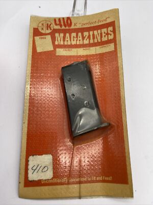 #R19DR Mann Pocket Model .32 ACP 32acp Magazine Mag Clip Blued Triple k Vintage