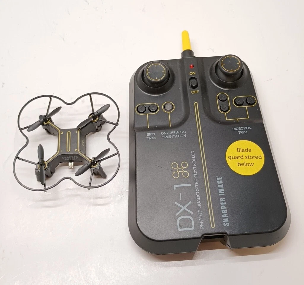 Sharper Image DX 1 Rechargeable 2.4GHz Micro Drone With Gyro