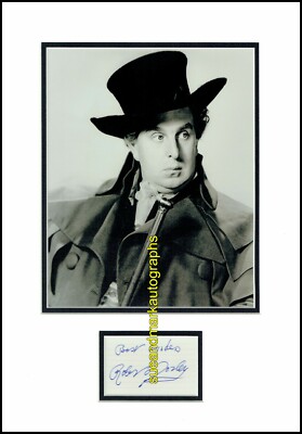 Robert Morley  Marie Antoinette Ladies Who Do Oscar Wilde Autograph UACC RD 96