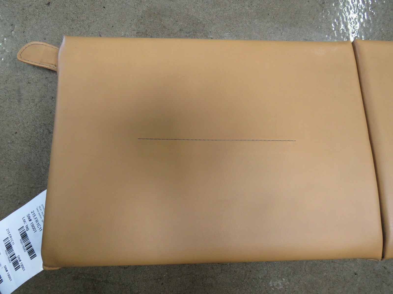 Ferrari California, Rear Seat Back Section Set, Cuoio/Leather, Used P/N 8209410