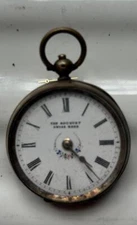 Antique Pocket Watch movement &  dial -  project/spare/repairs