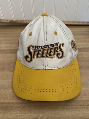 Pittsburgh Steelers Leather Hats Pittsburgh STEELERS Fade-in NFL
