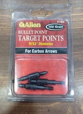 3 NIP  100 GRAIN 9/32 ARROW TARGET BULLET POINTS TIPS