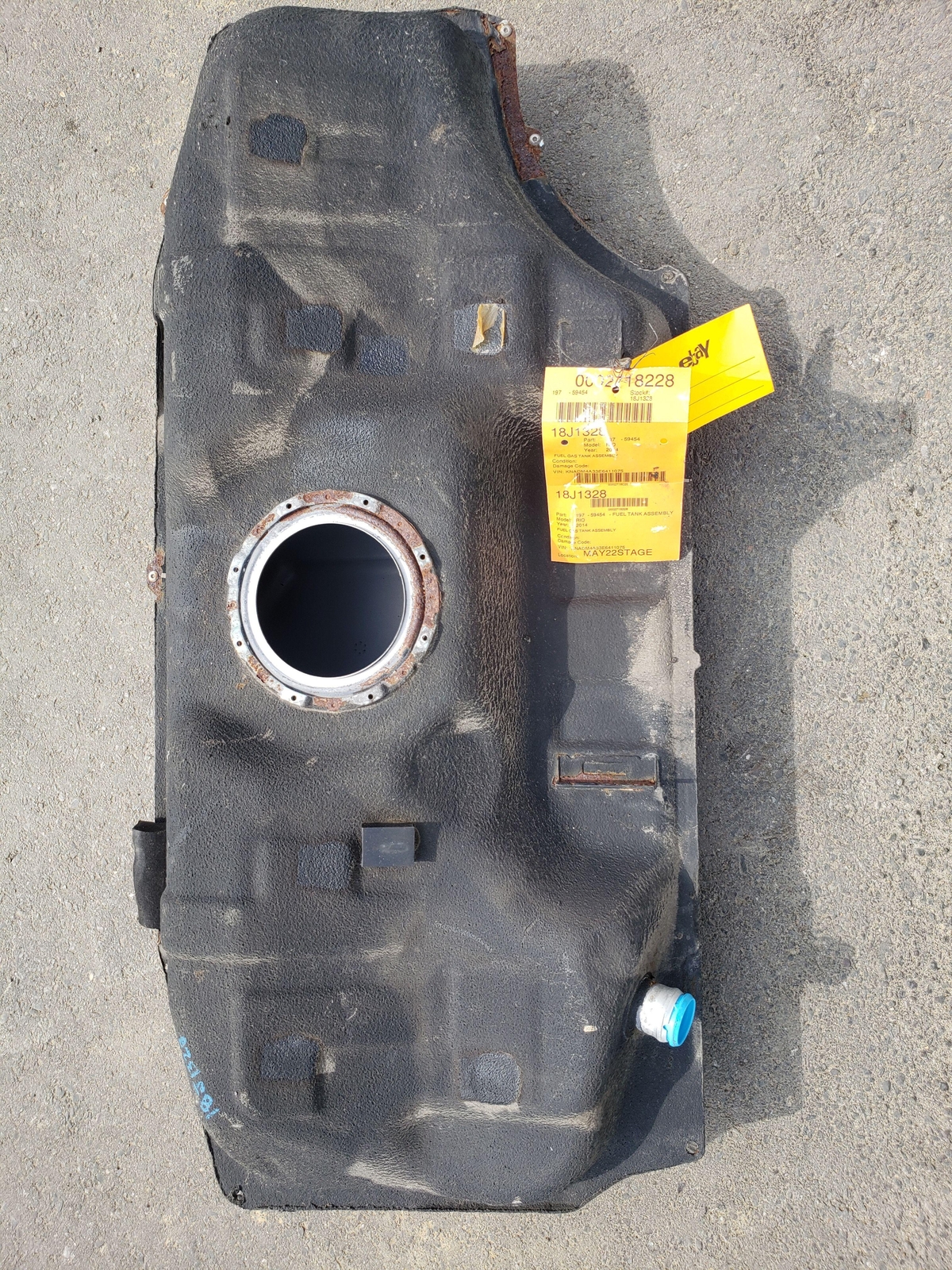 2014 KIA RIO FUEL GAS TANK ASSEMBLY 11.4 GALLON eBay