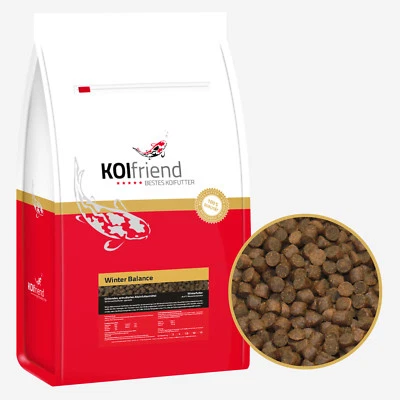 Koifutter Winter Balance 10 kg 5 mm Winterfutter Koi Herbstfutter sinkend Fisch