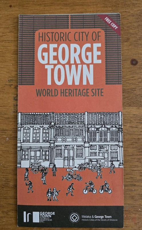 MALAYSIA GEORGE TOWN  TRAVEL BROCHURE UNESCO