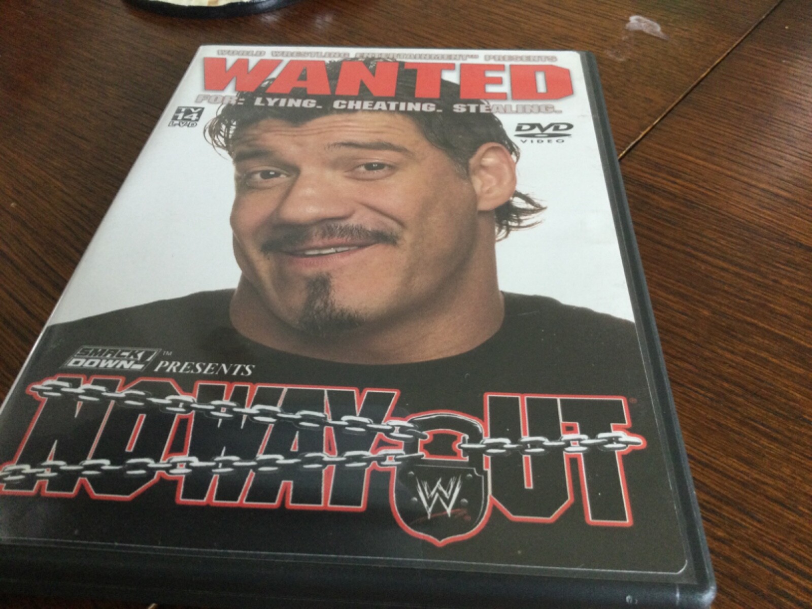WWE Smackdown!: No Way Out (DVD, 2004) wanted —-