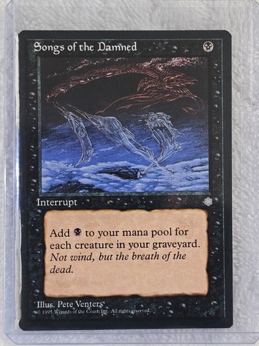 MTG Songs of the Damned Ice Age (ICE) 1995 Magic the Gathering Card NM - Picture 5 of 6